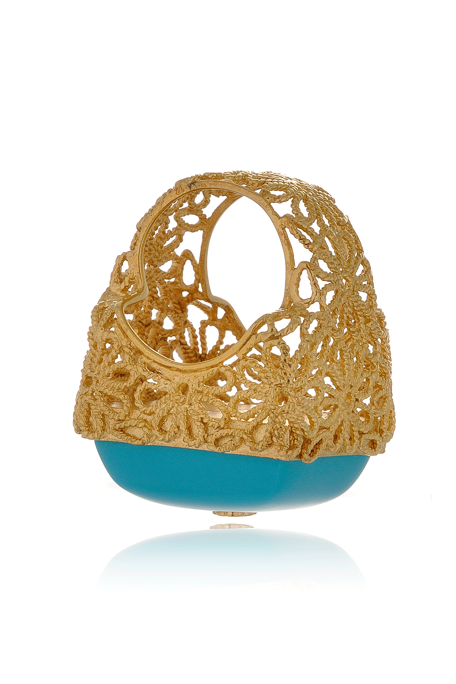 Μπλε Δαχτυλίδι - Isharya | Κοσμήματα