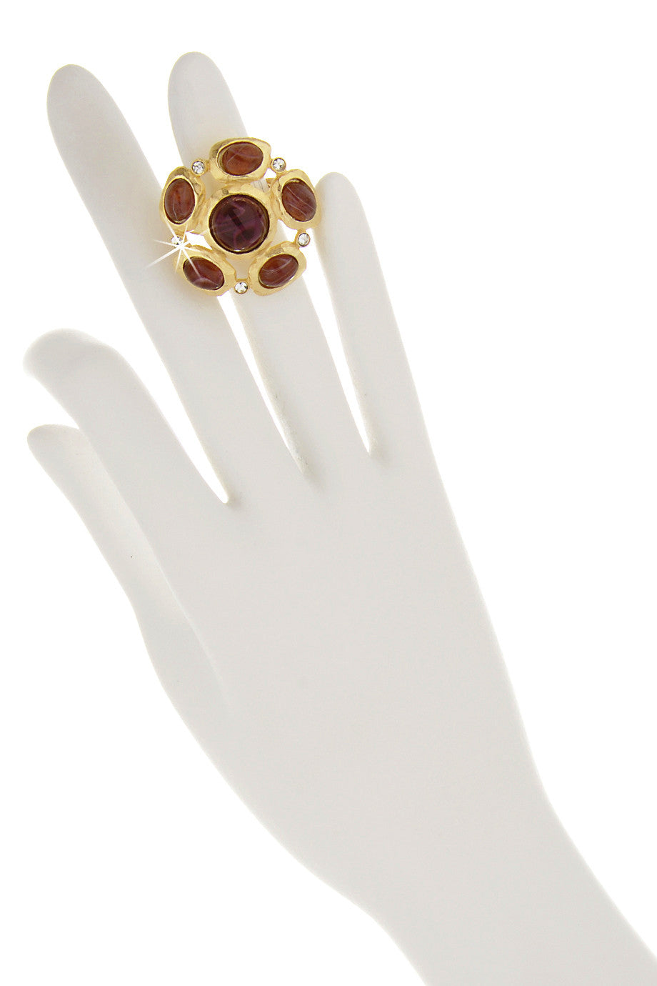 Μοβ Δαχτυλίδι - Kenneth Jay Lane | Κοσμήματα