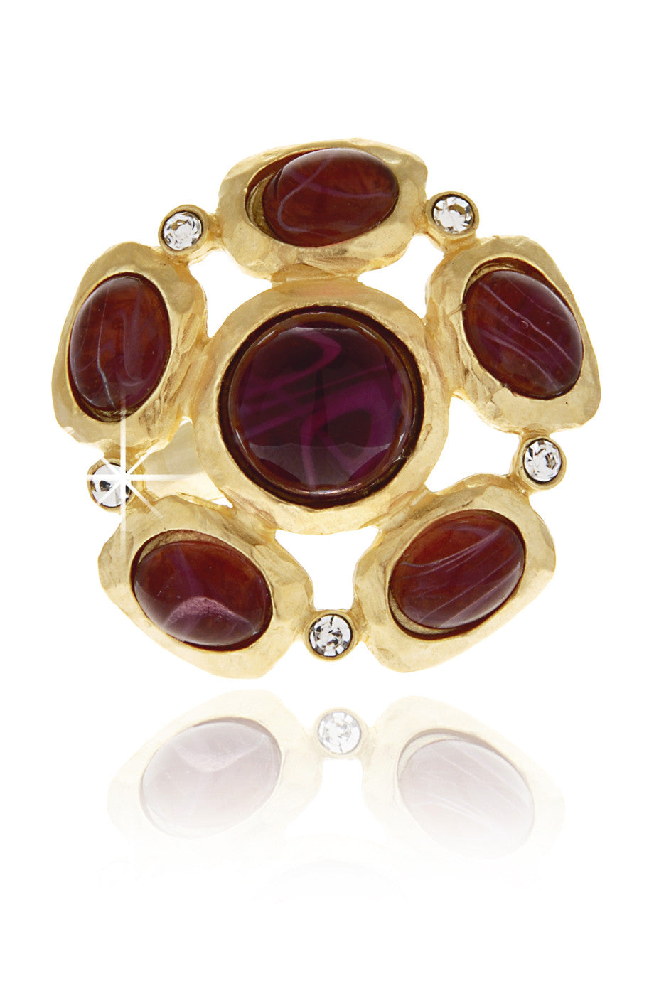 Μοβ Δαχτυλίδι - Kenneth Jay Lane | Κοσμήματα