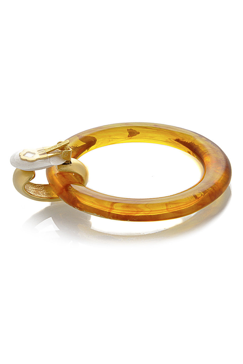 Επίχρυσα Σκουλαρίκια με Ταρταρούγα - Kenneth Jay Lane | Κοσμήματα