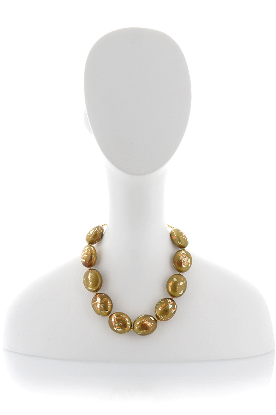 Xακί Κολιέ με Χάντρες - Kenneth Jay Lane | Κοσμήματα