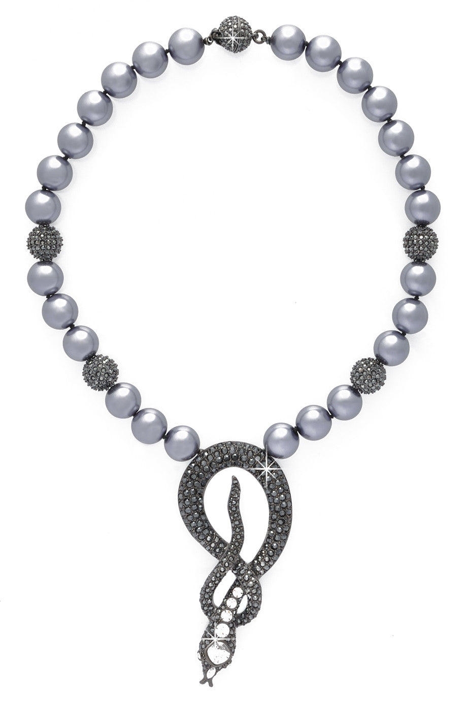 Kenneth Jay Lane Cobra Κολιέ με Πέρλες | Κοσμήματα - Kenneth Jay Lane