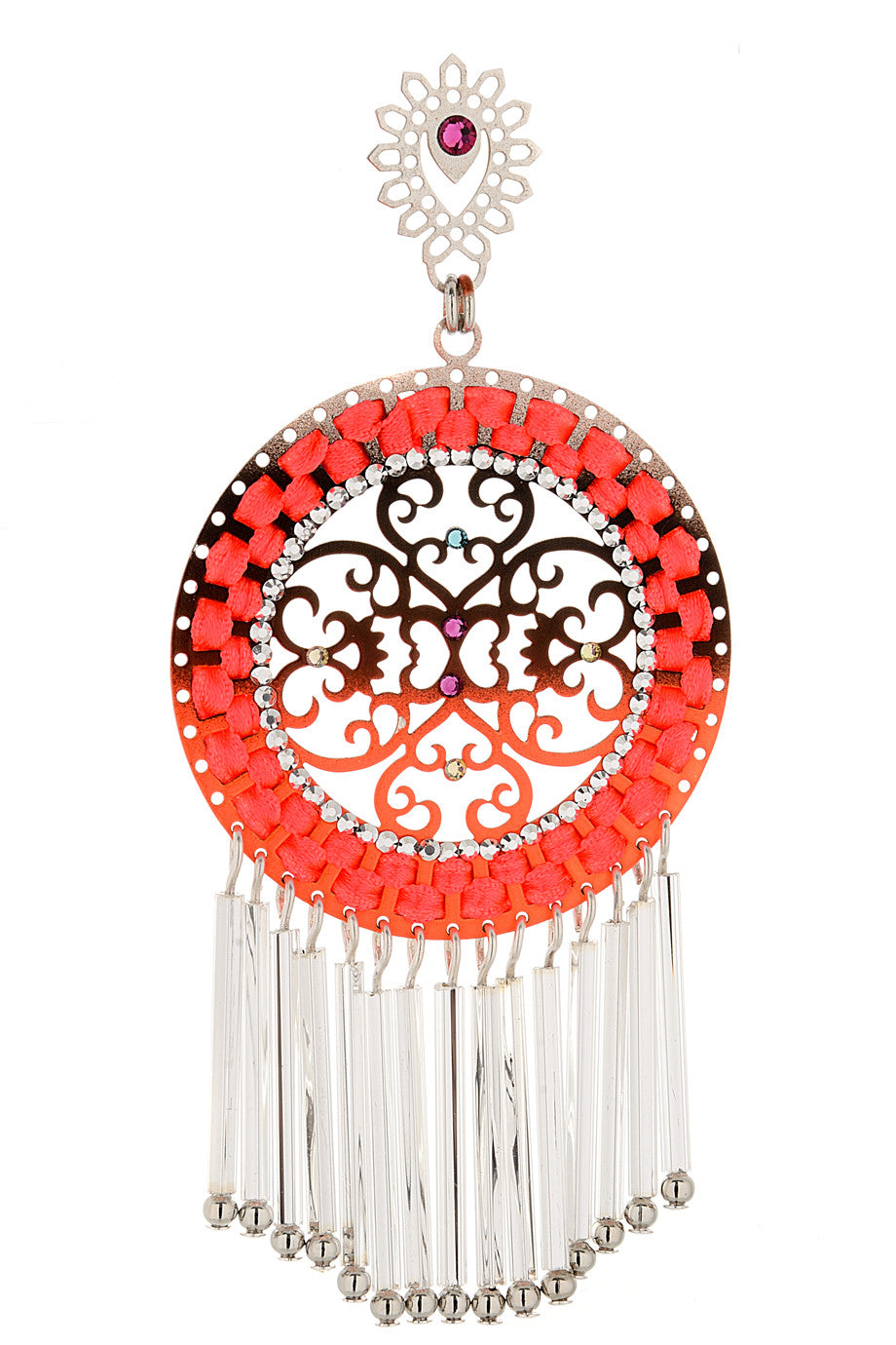 Φωσφωρούχα Σκουλαρίκια με Κρύσταλλα - Lk Designs | Κοσμήματα