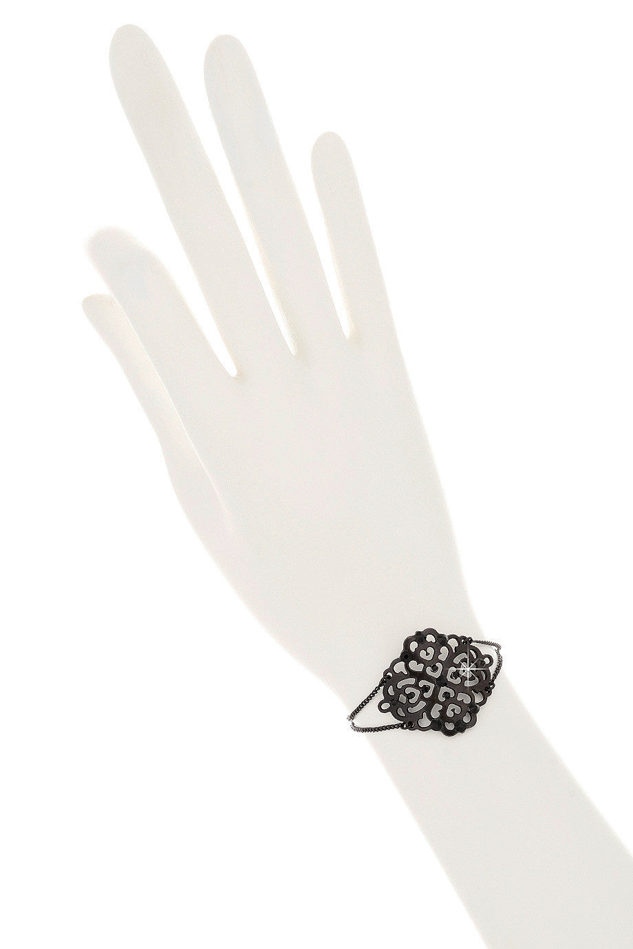 Μαύρο Μεταλλικό Βραχιόλι - lk Designs | Κοσμήματα