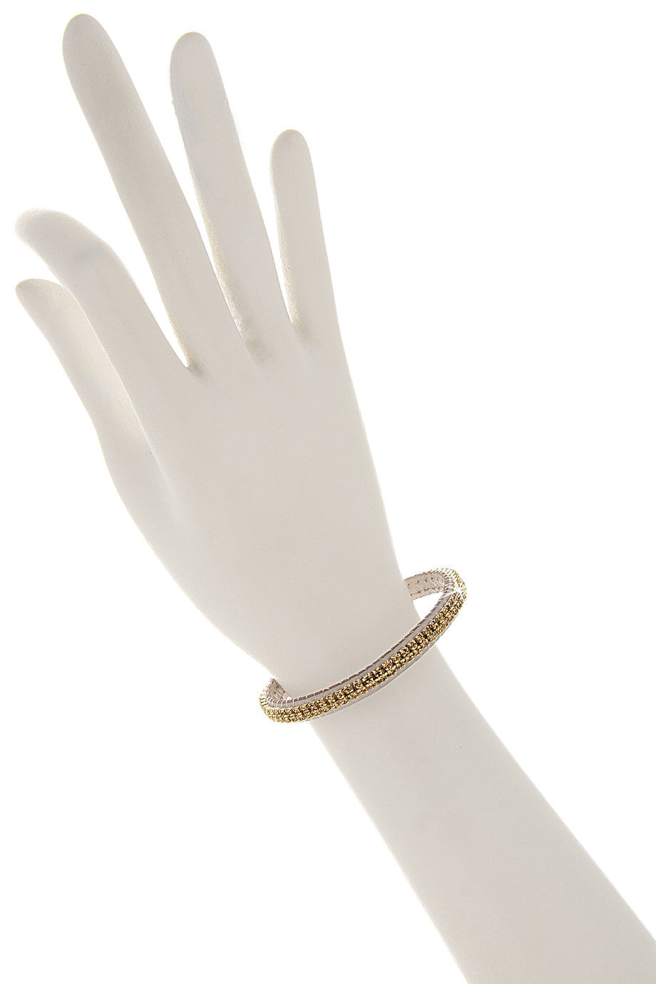 Δερμάτινο Βραχιόλι με Κρύσταλλα Swarovski - LK Designs | Κοσμήματα