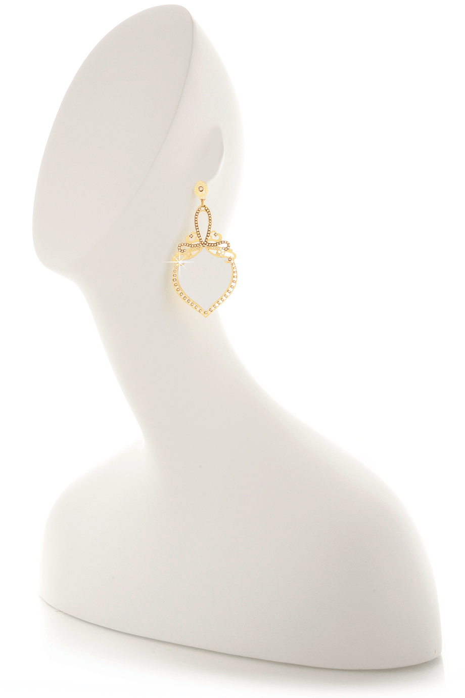 Λευκά Σκουλαρίκια - Lk Designs | Κοσμήματα