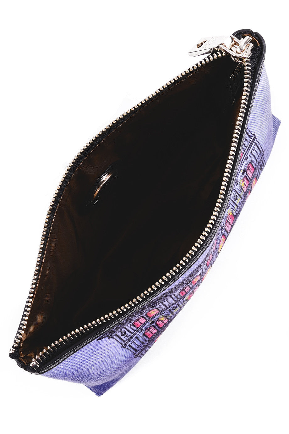 Μοβ Τσαντάκι Καλλυντικών - Love Moschino | Γυναικεία Πορτοφόλια