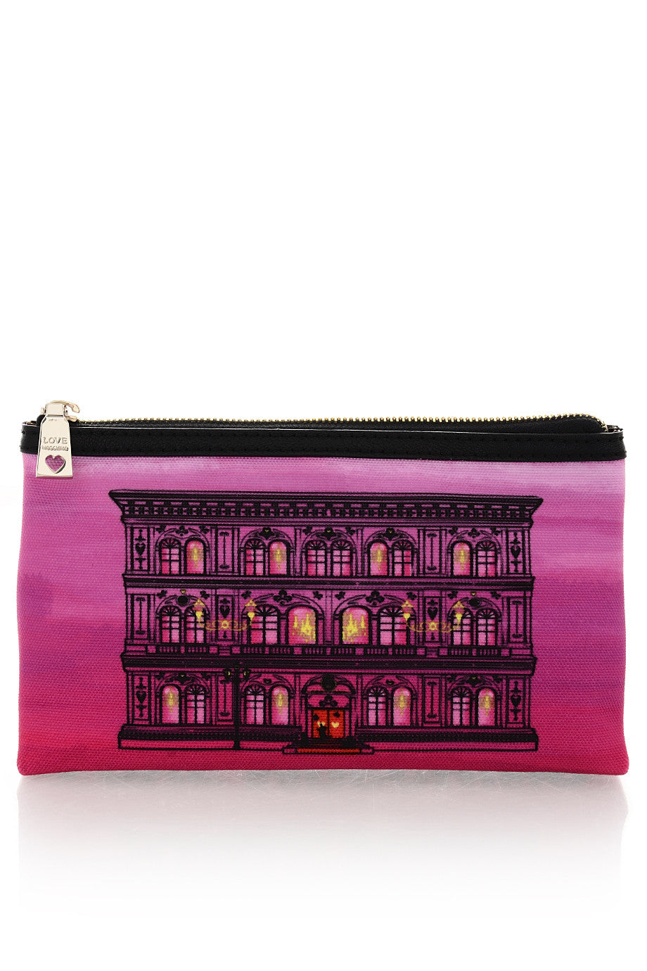 Ροζ Τσαντάκια Καλλυντικών - Love Moschino | Γυναικεία Πορτοφόλια