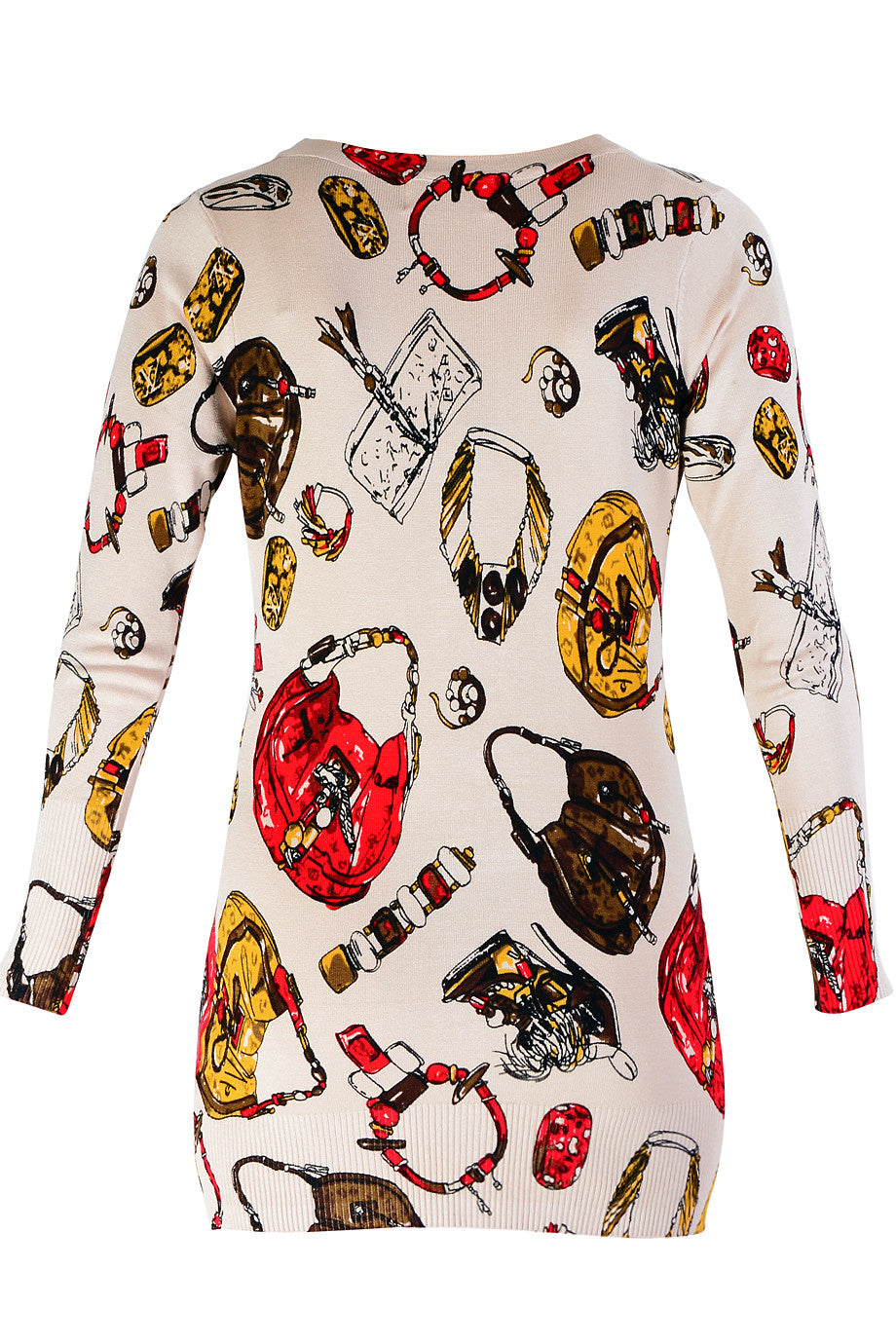 Μακριά Ζακέτα με Σχέδια | Γυναικεία Ρούχα