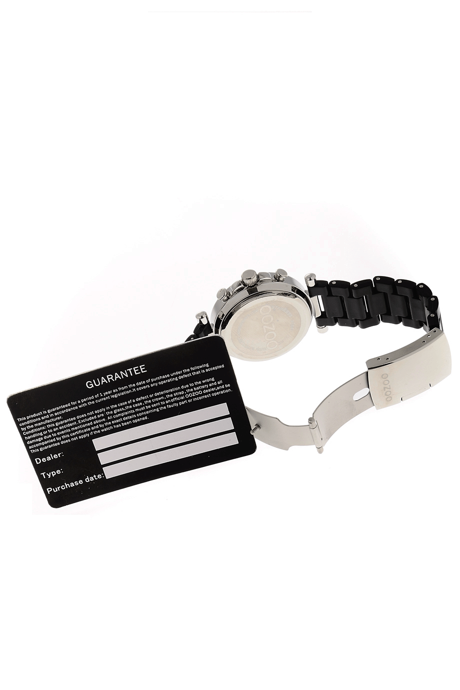 C4884 Μαύρο Πλαστικό Ρολόι