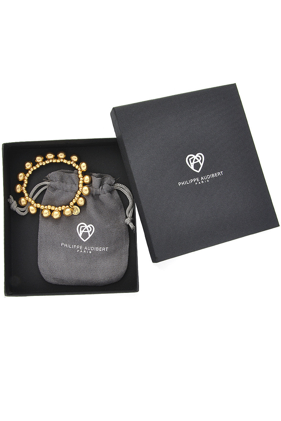 Χρυσό Ελαστικό Βραχιόλι - Philippe Audibert | Κοσμήματα