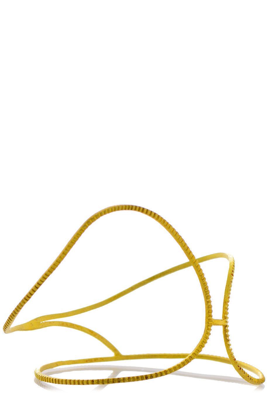 Χειροποίητη Επίχρυση Χειροπέδα - Sarina | Κοσμήματα