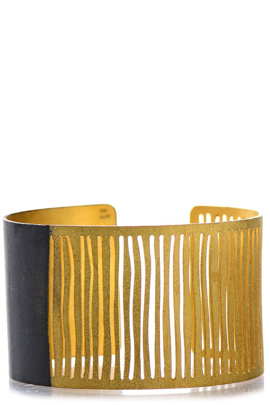 Χρυσό Βραχιόλι Χειροπέδα - Sarina | Κοσμήματα