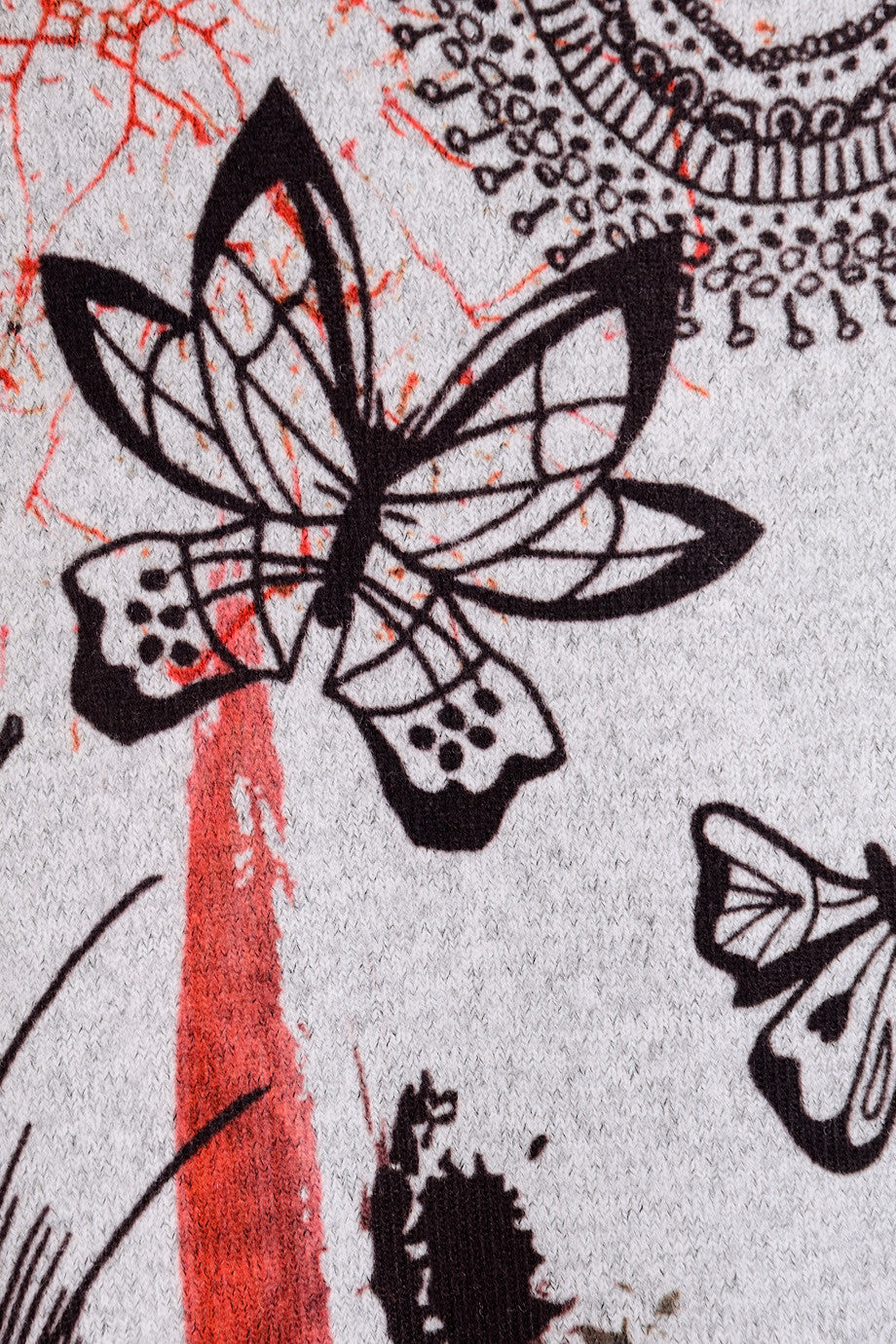 Γκρι Εμπριμέ Φούστα | Φούστες