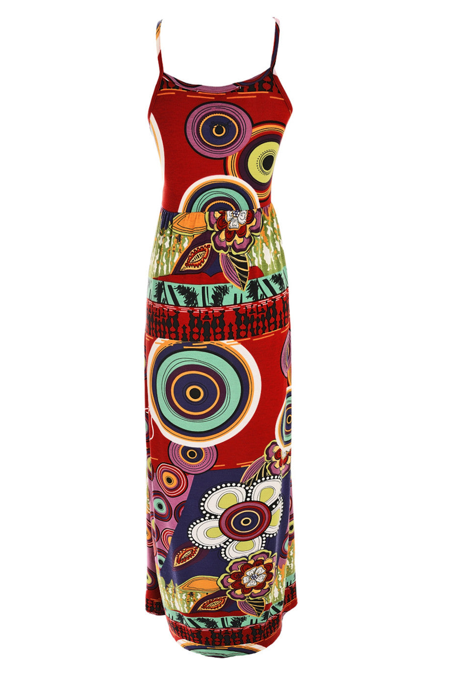 Πολύχρωμο Μάξι Φόρεμα | Φορέματα - Smash!