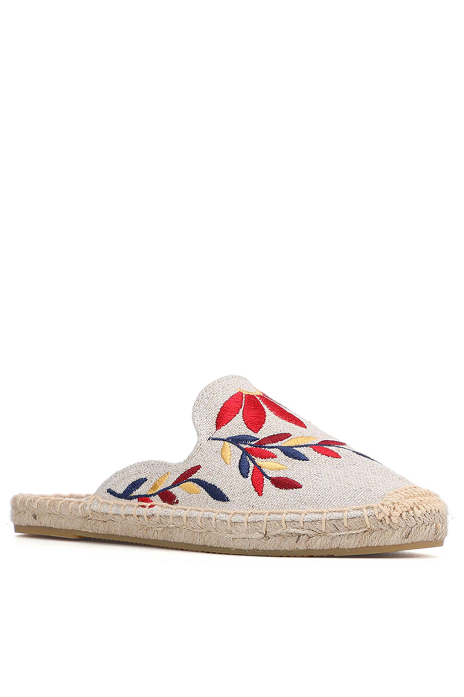 Carlotta Μπεζ Πολύχρωμες Εσπαντρίγιες με Κέντημα | Γυναικεία Παπούτσια - Εσπαντρίγιες