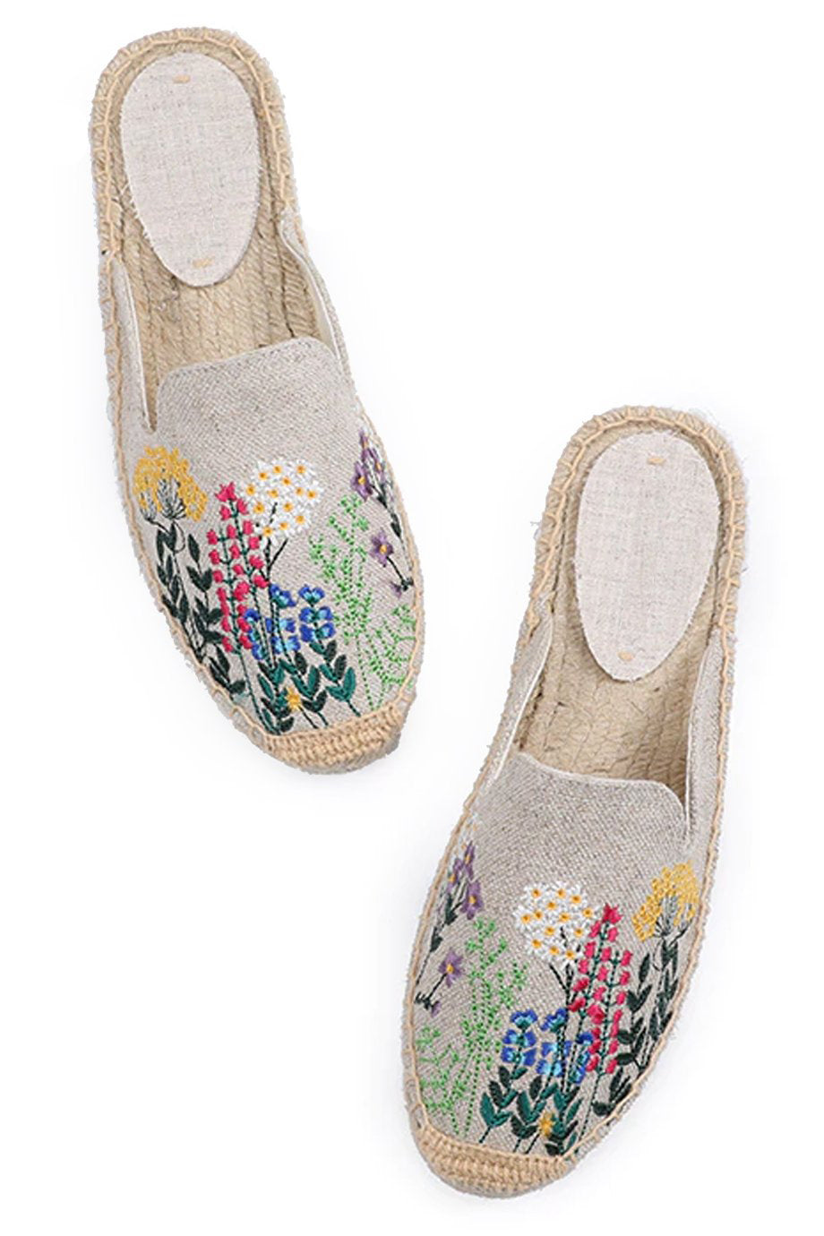 Pelucia Μπεζ Εσπαντρίγιες με Κέντημα | Γυναικεία Παπούτσια - Εσπαντρίγιες