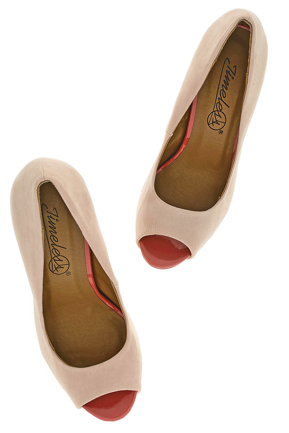 Μπεζ Κοραλλί Γόβες | Γυναικεία Παπούτσια