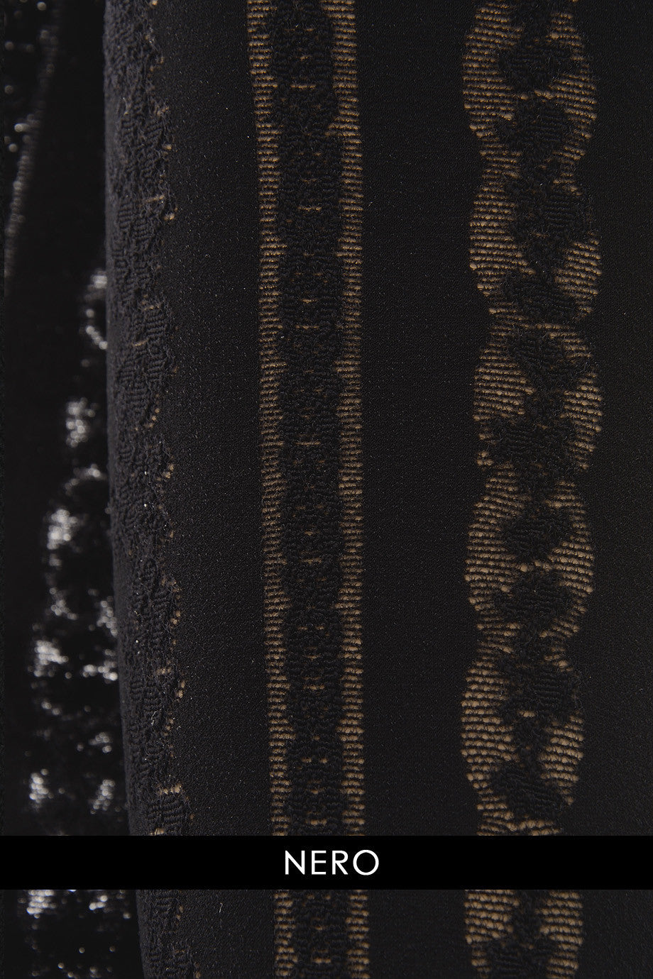 TRASPARENZE FINDAL Μαύρο Καλσόν με Δαντέλα