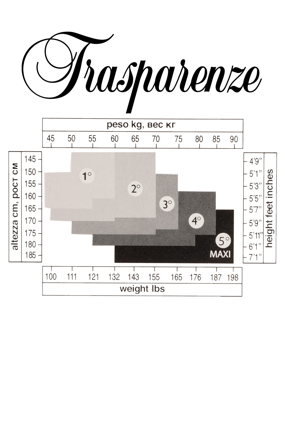 TRASPARENZE SLOVENIA Μαύρο Γκρι Καλσόν