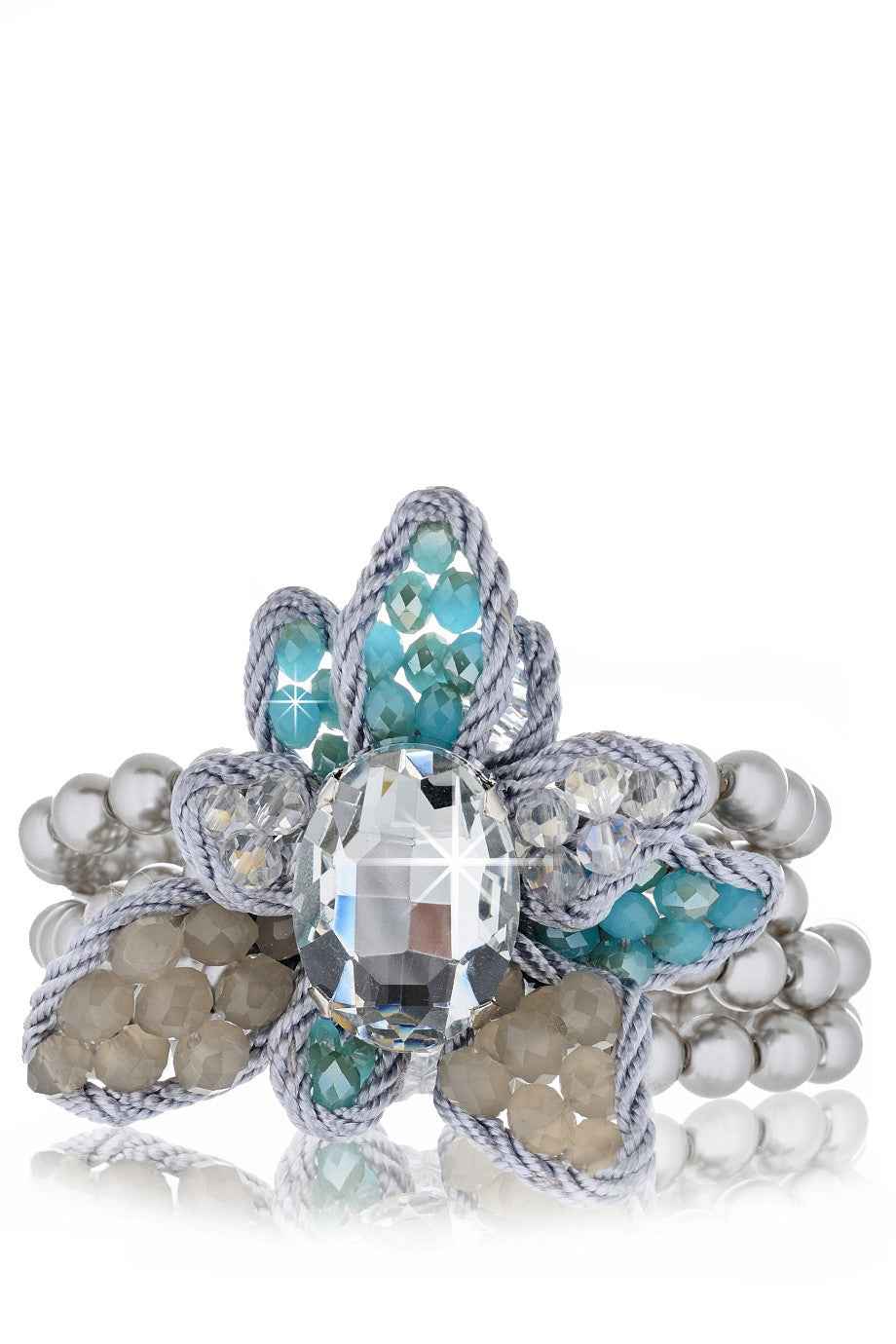 Ασημί Βραχιόλι με Πέρλες - Vanity Her | Κοσμήματα