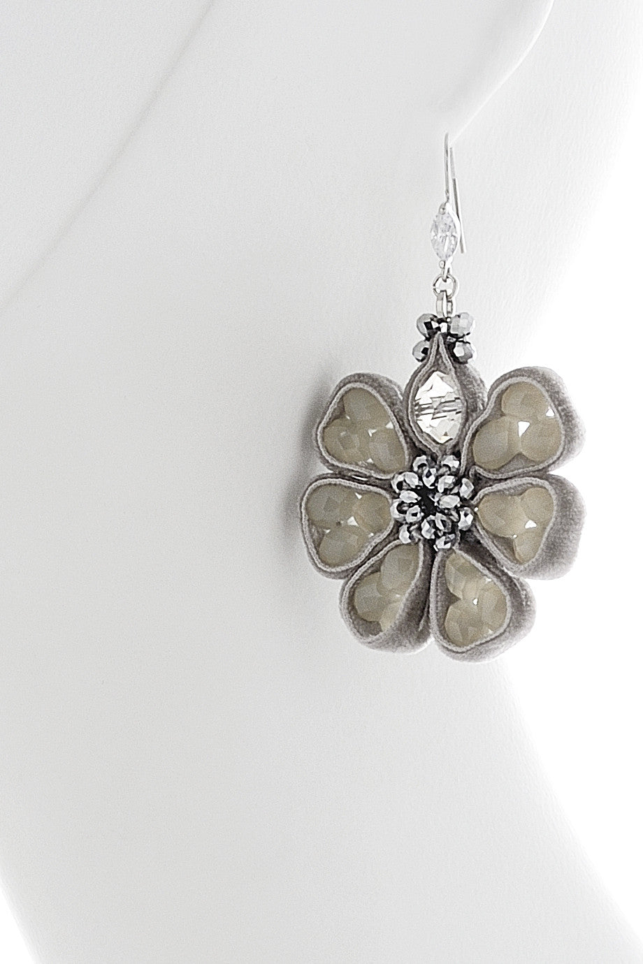 Γκρι Σκουλαρίκια - Vanity Her | Κοσμήματα