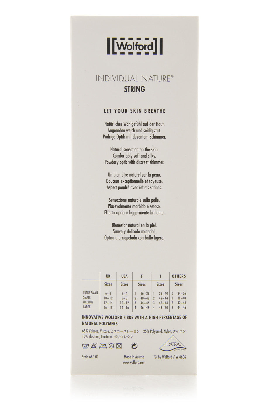 Μαύρο Στρινγκ - Wolford Individual | Γυναικεία Εσώρουχα