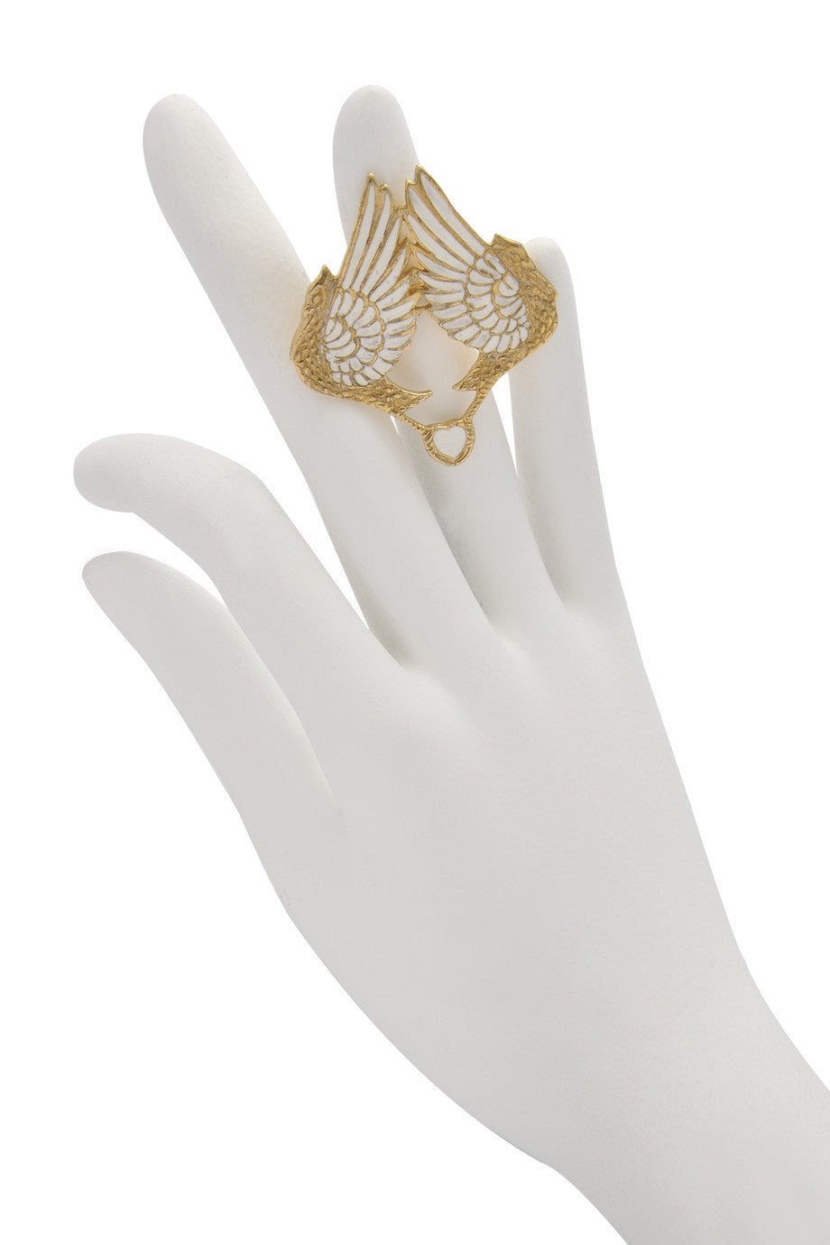 Μεγάλο Χρυσό Δαχτυλίδι - Zoe & Morgan | Κοσμήματα