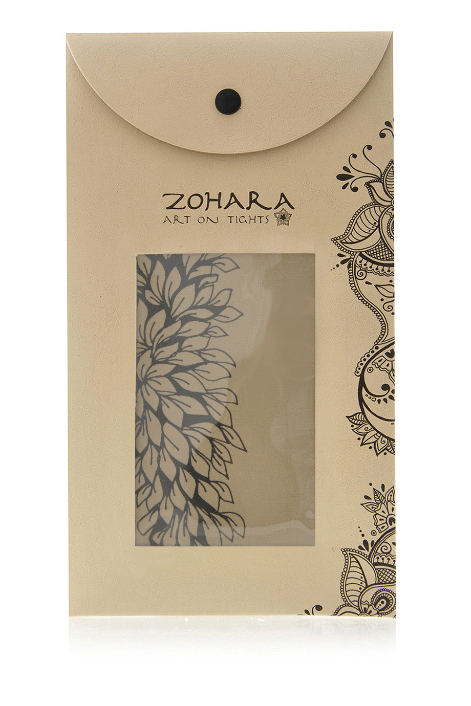 ZOHARA LEAVES Μπεζ Καλσόν