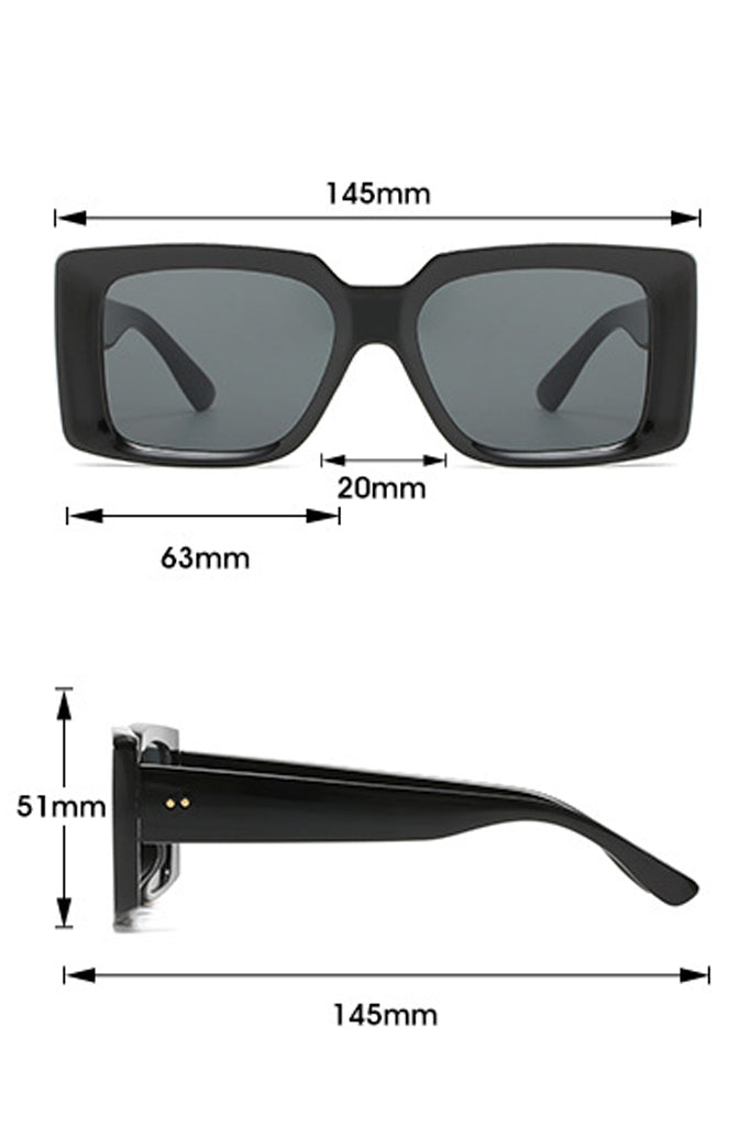 Arlenia Oversized Ροζ Fashion Γυαλιά Ηλίου