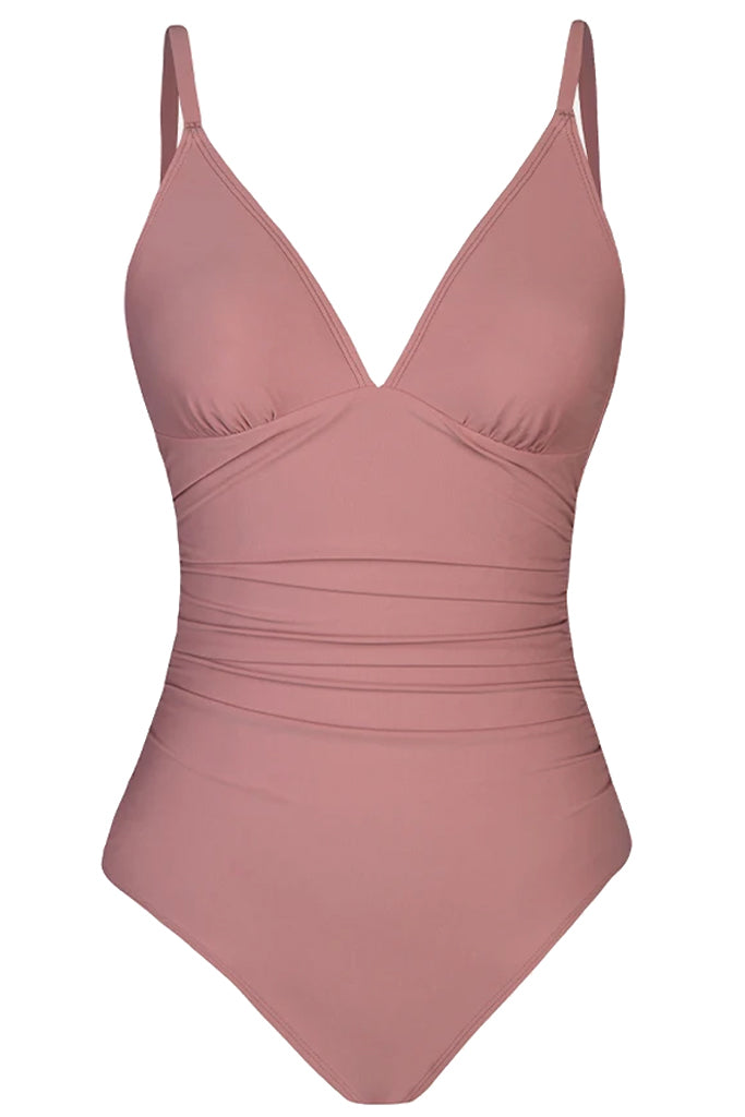 Soleil Pink One Piece Swimsuit