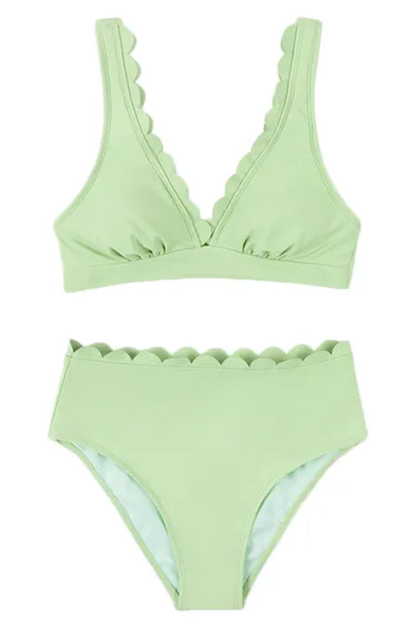 Nouria Βεραμάν Μπικίνι Μαγιό | Γυναικεία Μαγιό - Μπικίνι - Beachwear | Nouria Light Green Bikini 
