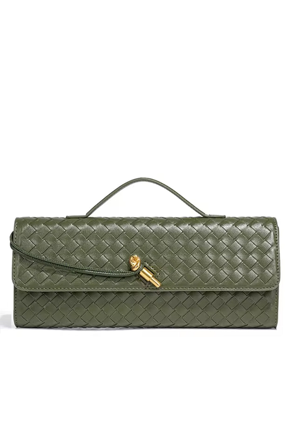 Charisma Πλεκτή Μίνι Τσάντα Baquette Clutch | Γυναικείες Τσάντες - Baquette Clutch Bags | Charisma Mini Baquette Clutch Bag