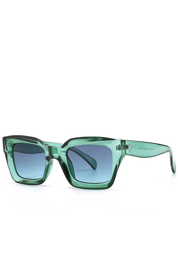 Athalia Τιρκουάζ Oversized Fashion Γυαλιά Ηλίου | Γυναικεία Γυαλιά Ηλίου - Regardez Athalia Turquoise Sunglasses