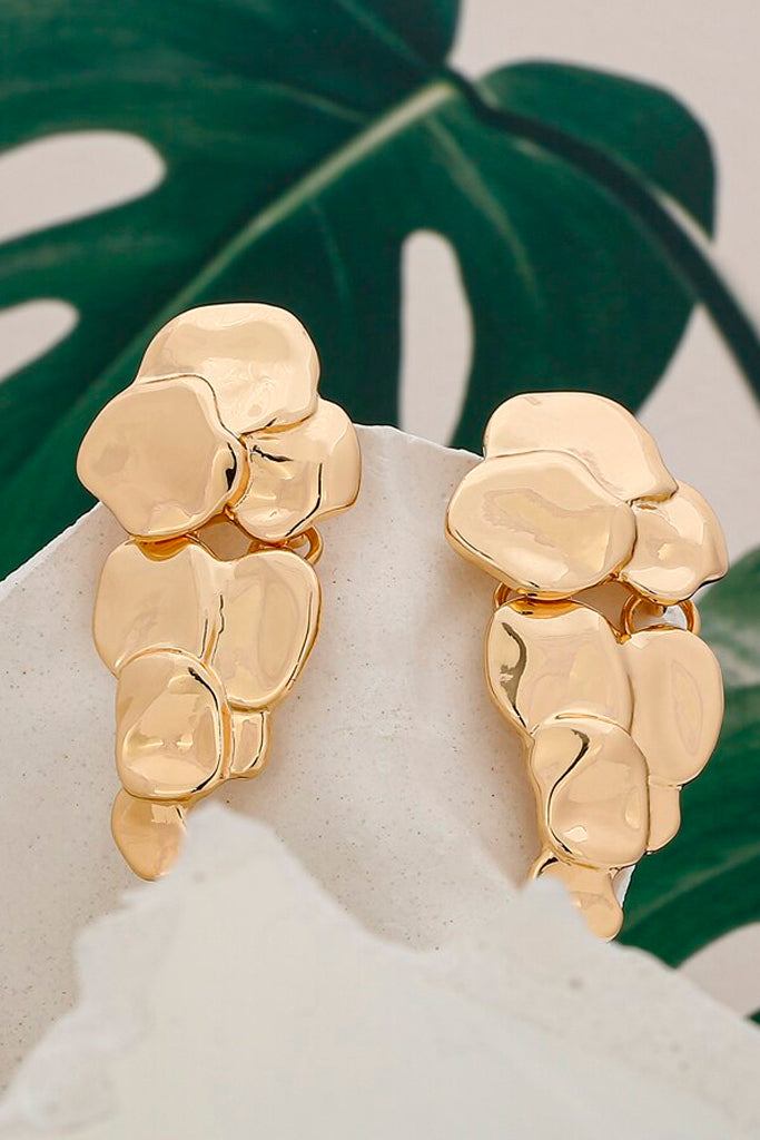 Lacity Χρυσά Σκουλαρίκια Κλιπ | Κοσμήματα - Σκουλαρίκια | Lacity Gold Clip Earrings