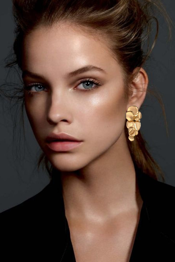 Lacity Χρυσά Σκουλαρίκια Κλιπ | Κοσμήματα - Σκουλαρίκια | Lacity Gold Clip Earrings
