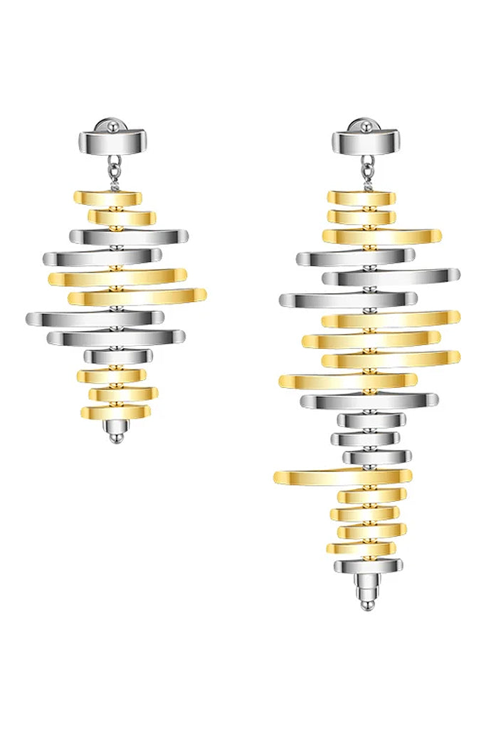 Varsity Ασύμμετρα Μίνιμαλ Σκουλαρίκια | Σκουλαρίκια Earrings| Varsity Silver Gold Earrings