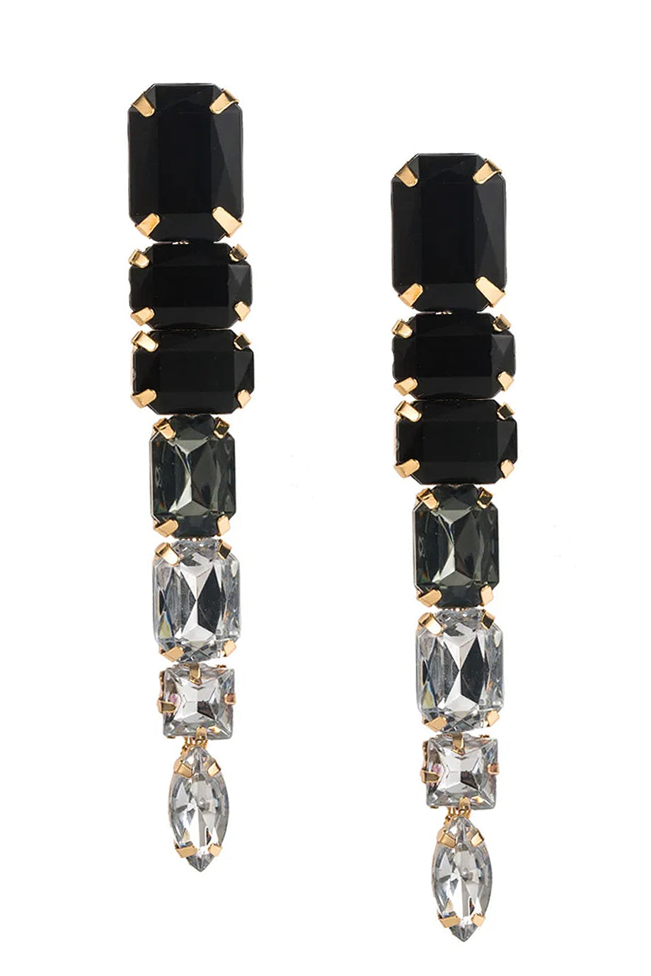 Dorelle Μακριά Σκουλαρίκια με Κρύσταλλα | Κοσμήματα - Σκουλαρίκια - Jewelry Earrings | Dorelle Crystal Drop Earrings Oorbellen met Kristallen Ohrringe mit Kristallen