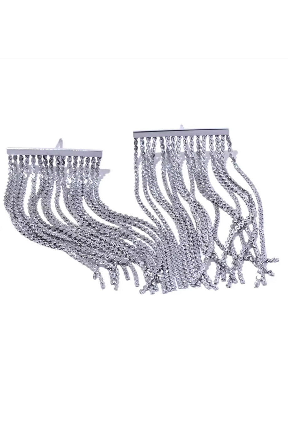 Pendulum Σκουλαρίκια με Αλυσίδες