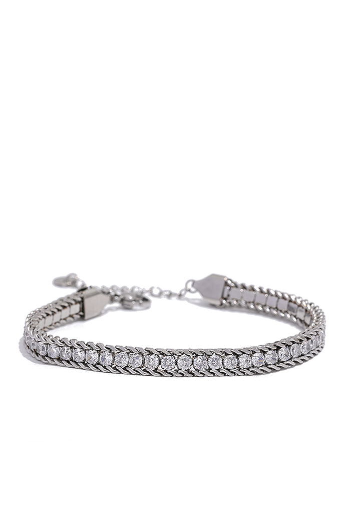 Betania Βραχιόλι με Κρύσταλλα (Tennis Bracelet) | Κοσμήματα - Βραχιόλια | Betania Crystal Tennis Bracelet