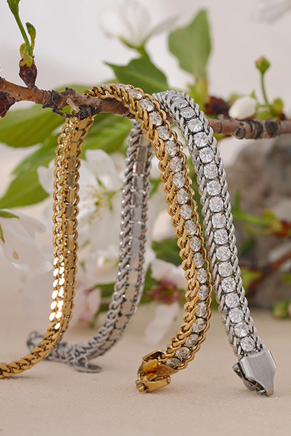 Betania Βραχιόλι με Κρύσταλλα (Tennis Bracelet) | Κοσμήματα - Βραχιόλια | Betania Crystal Tennis Bracelet