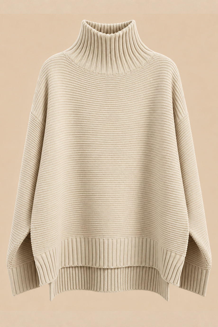 Marlowe Oversized Πλεκτό Πουλόβερ με Ζιβάγκο | Τοπ, Μπλούζες Knits Knitwear| Marlowe Oversized Turtleneck Sweater