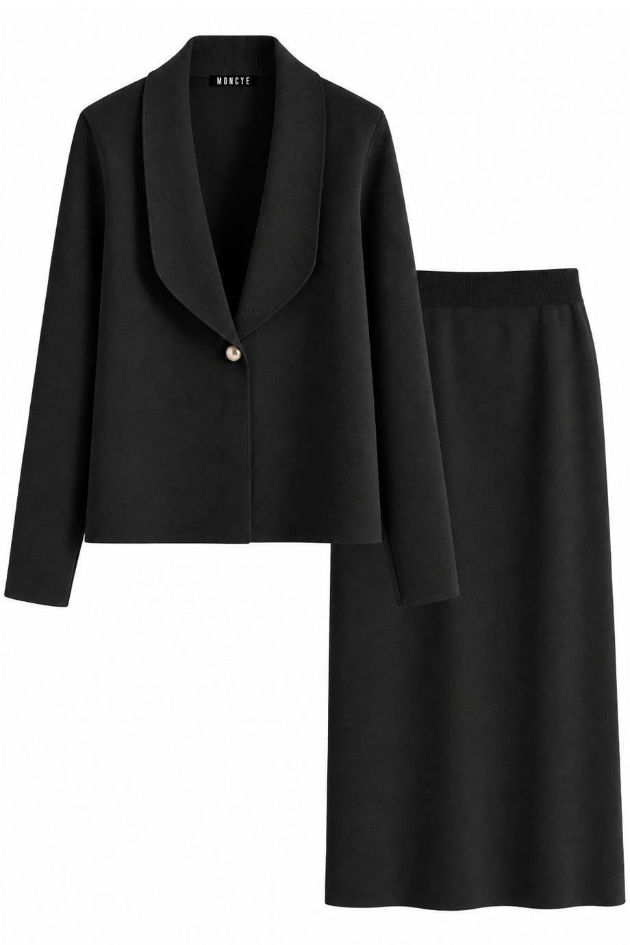Sable Πλεκτό Σετ με Ζακέτα και Midi Φούστα | Πλεκτά Σετ Knitwear| Clothing Sets | Sable Knit Set with Cardigan and Skirt