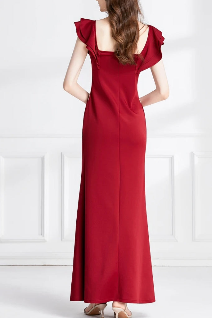 Kinsley Κόκκινο Βραδινό Μάξι Φόρεμα | Φορέματα - Dresses | Kinsley Red Maxi Cocktail Dress