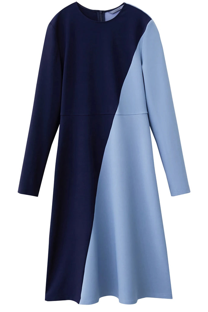 Roan Μπλε Γαλάζιο Φόρεμα | Φορέματα - Dresses | Roan Blue Patchwork Dress