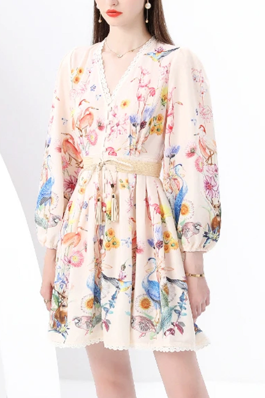 Iriona Φλοράλ Εμπριμέ Φόρεμα