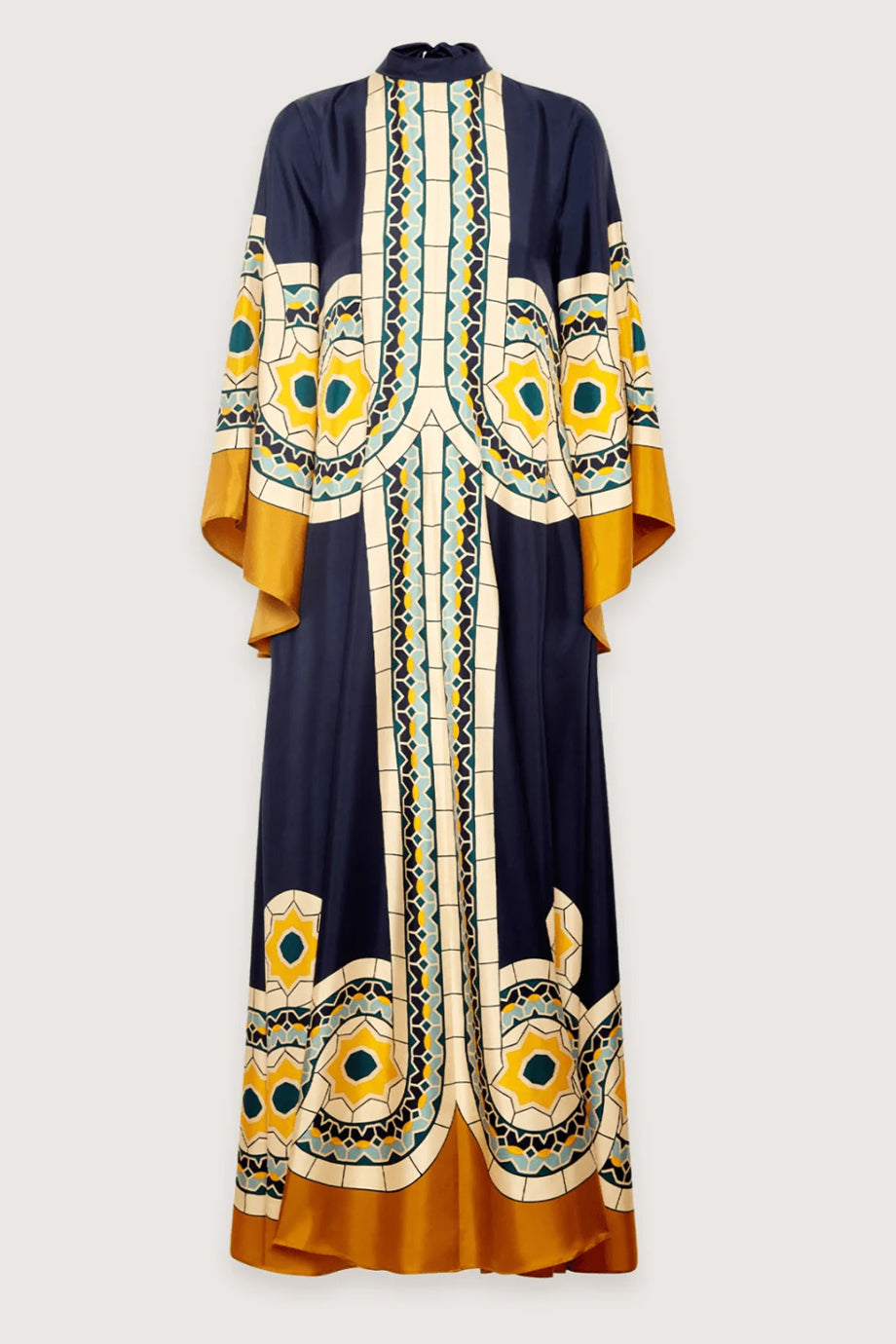 Azahara Εμπριμέ Φόρεμα Καφτάνι | Καφτάνια Κιμονό Ριχτά Φορέματα - Beachwear - Loungewear | Azahara Maxi Printed Kaftan Dress