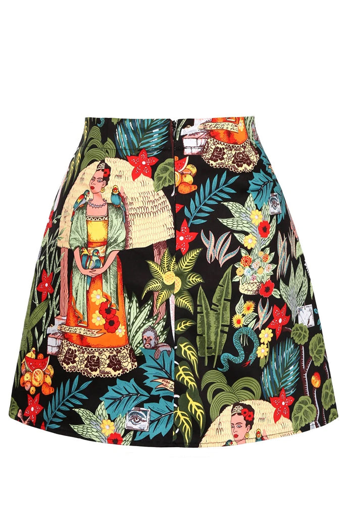 Ancient Kingdom Πολύχρωμη Μίνι Φούστα | Φούστες Skirts | Ancient Kingdom Multicolor Printed Skirt