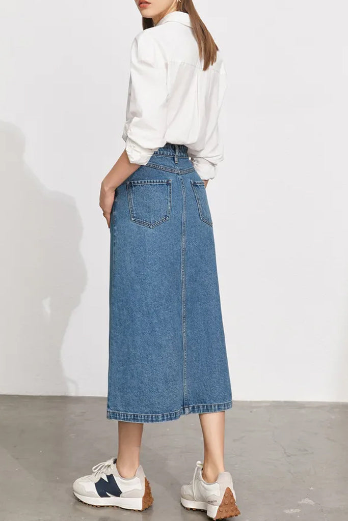 Aveline Μίντι Τζιν Φούστα | Φούστες - Skirts | Aveline Midi Jeans Skirt