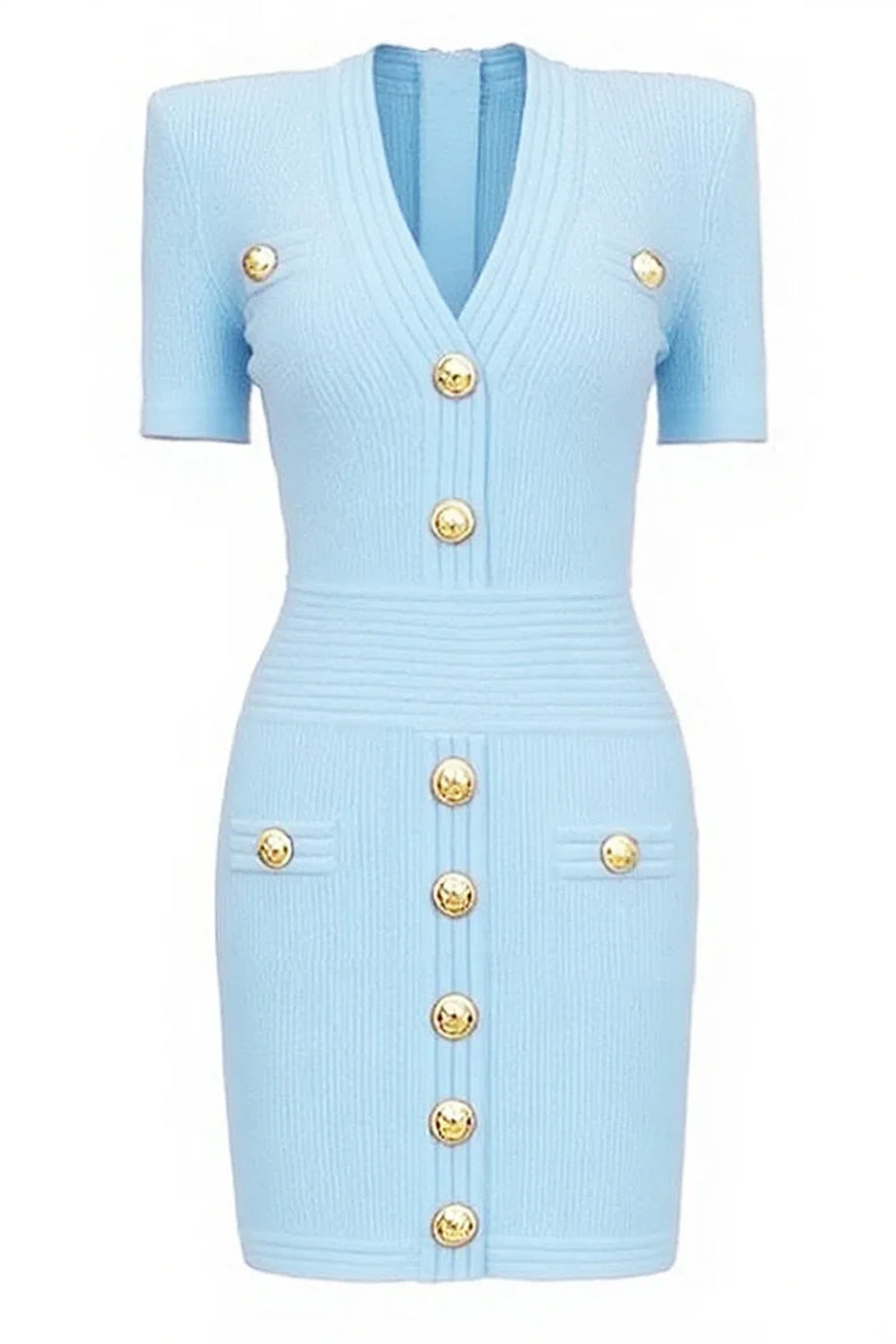 Fable Mini Knit Bandage Dress